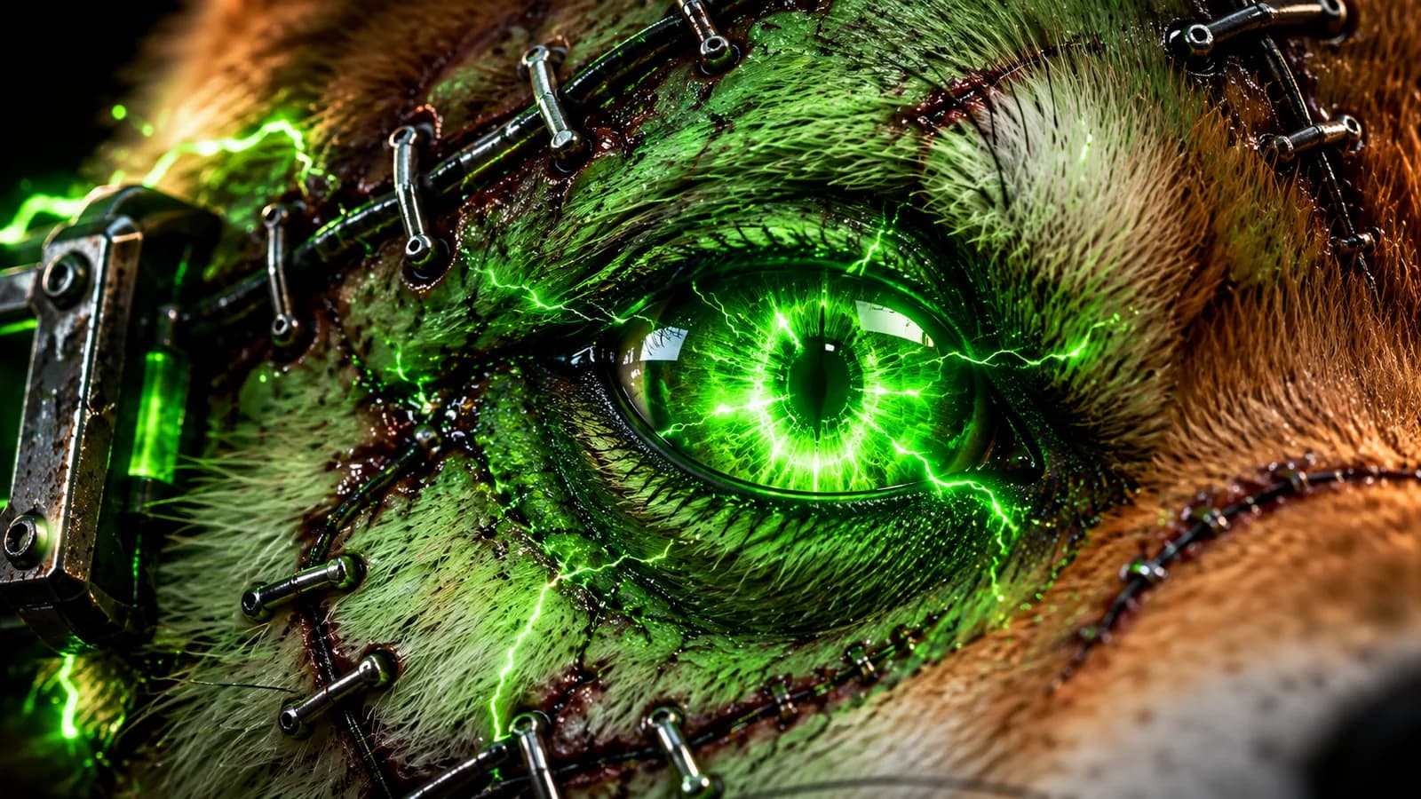 The green eye of FRANKINU