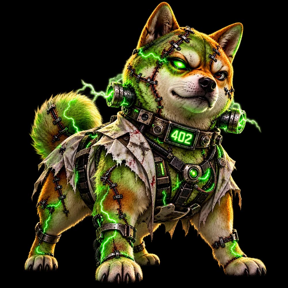 FRANKINU — the reanimated shiba